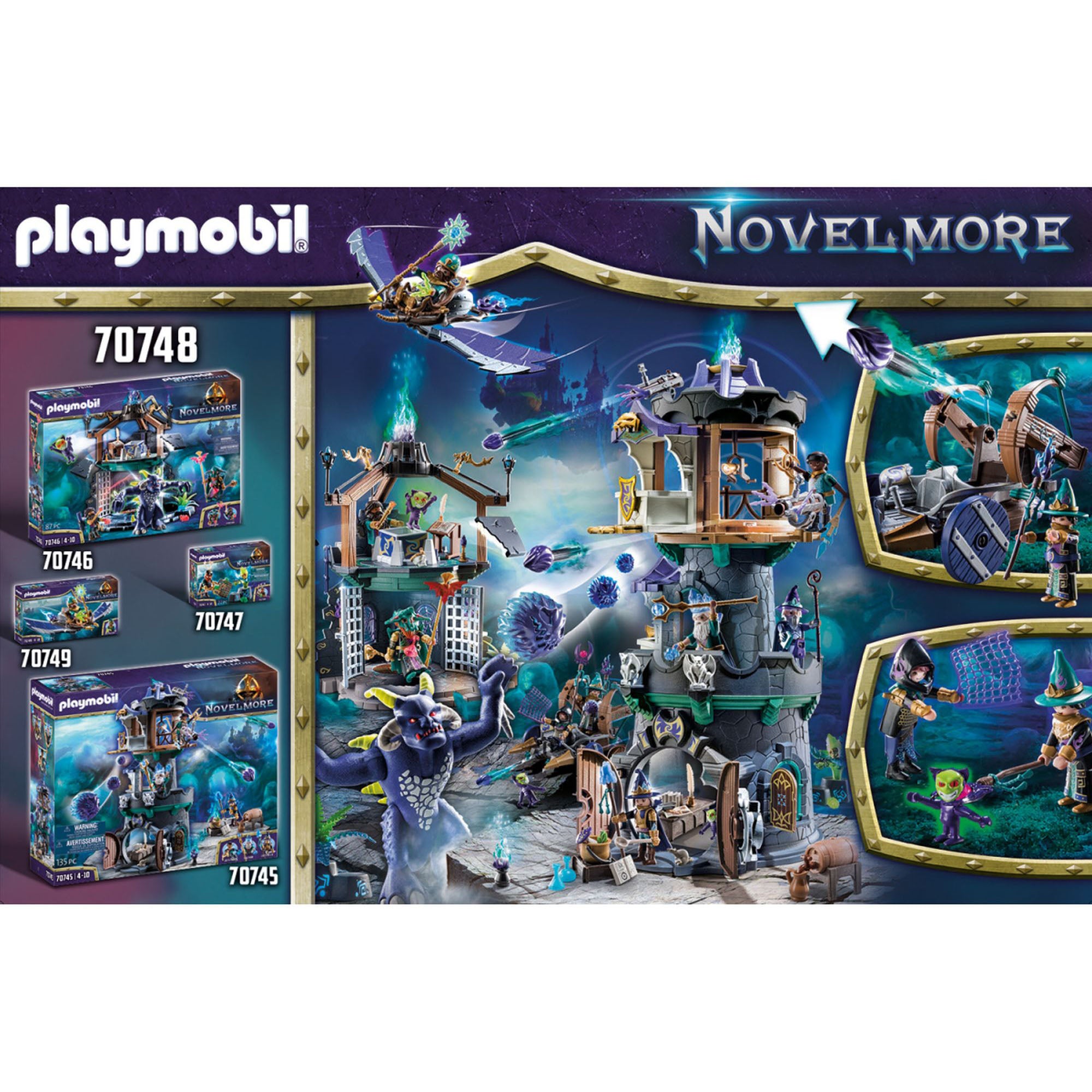 VIOLET VALE - PATRULAREA DEMONULUI - PLAYMOBIL (PM70748) - Libelula Vesela - Jucarii
