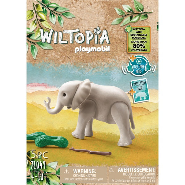 PUI DE ELEFANT - PLAYMOBIL WILTOPIA (PM71049) - Libelula Vesela - Jucarii