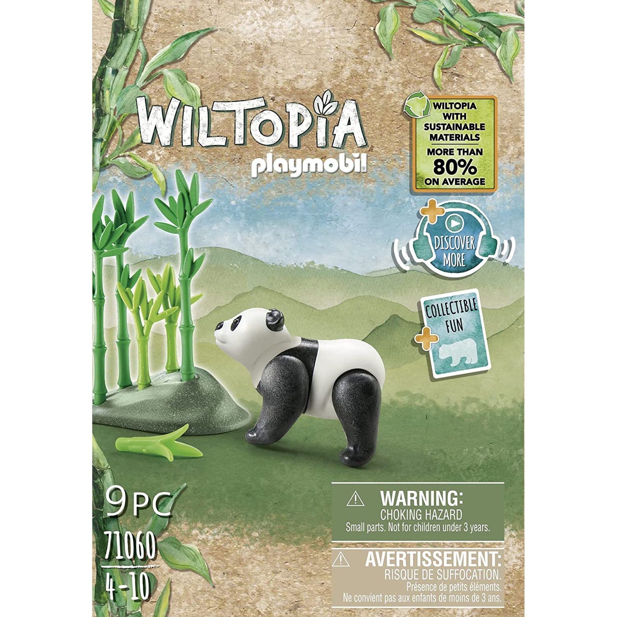URS PANDA - PLAYMOBIL WILTOPIA (PM71060) - Libelula Vesela - Jucarii