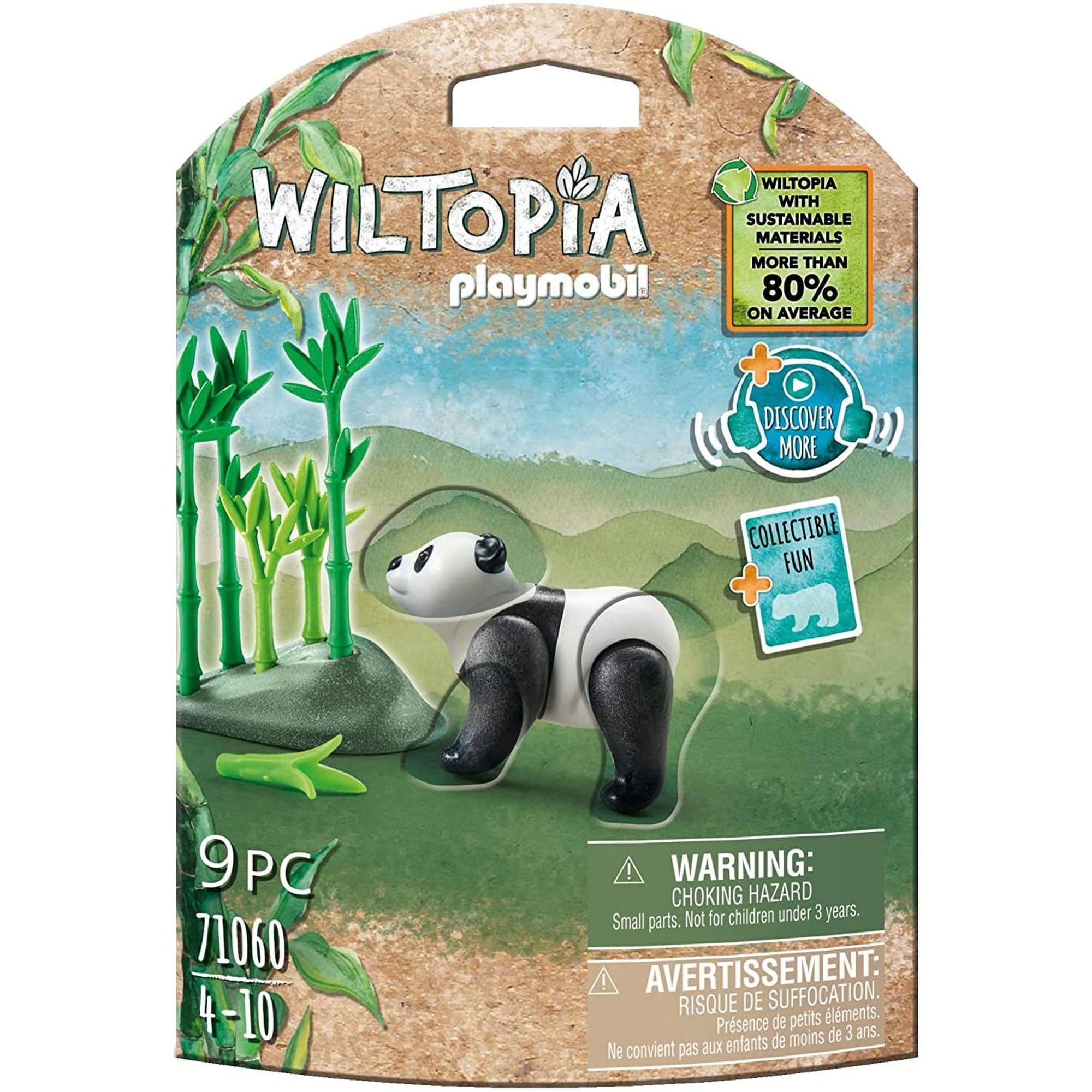 URS PANDA - PLAYMOBIL WILTOPIA (PM71060) - Libelula Vesela - Jucarii