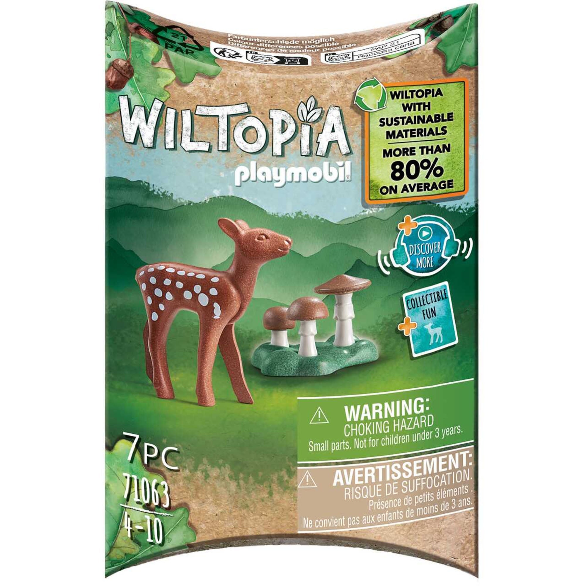 PUI DE CERB - PLAYMOBIL WILTOPIA (PM71063) - Libelula Vesela - Jucarii