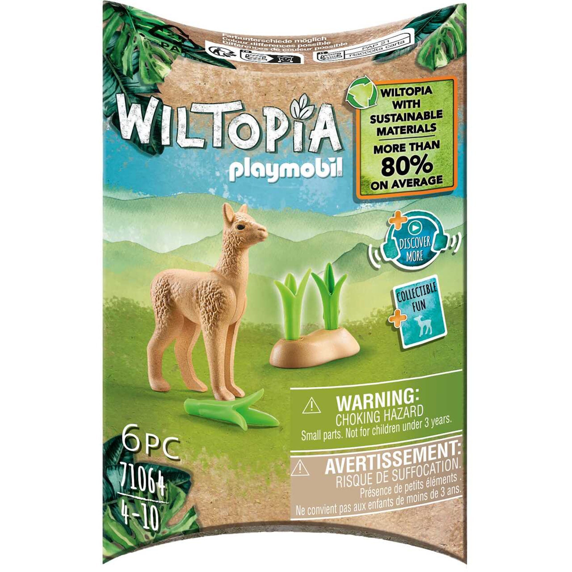 PUI DE ALPACA - PLAYMOBIL WILTOPIA (PM71064) - Libelula Vesela - Jucarii