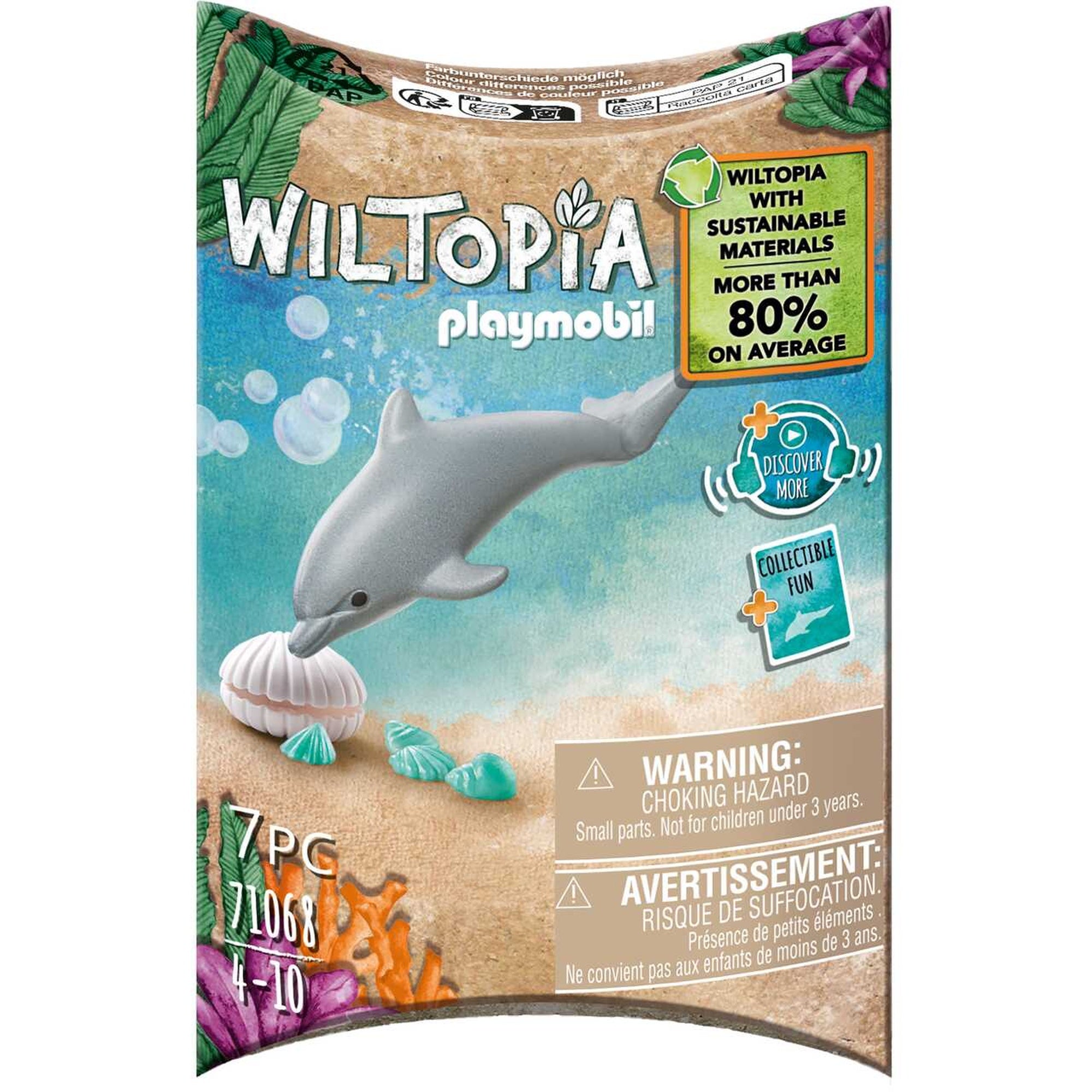 PUI DE DELFIN - PLAYMOBIL WILTOPIA (PM71068) - Libelula Vesela - Jucarii