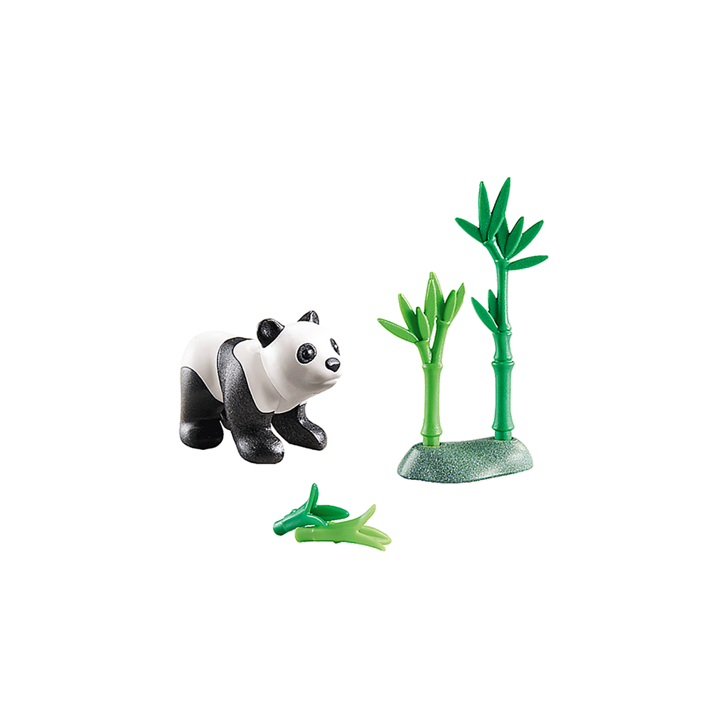 PUI DE URS PANDA - PLAYMOBIL WILTOPIA (PM71072) - Libelula Vesela - Jucarii