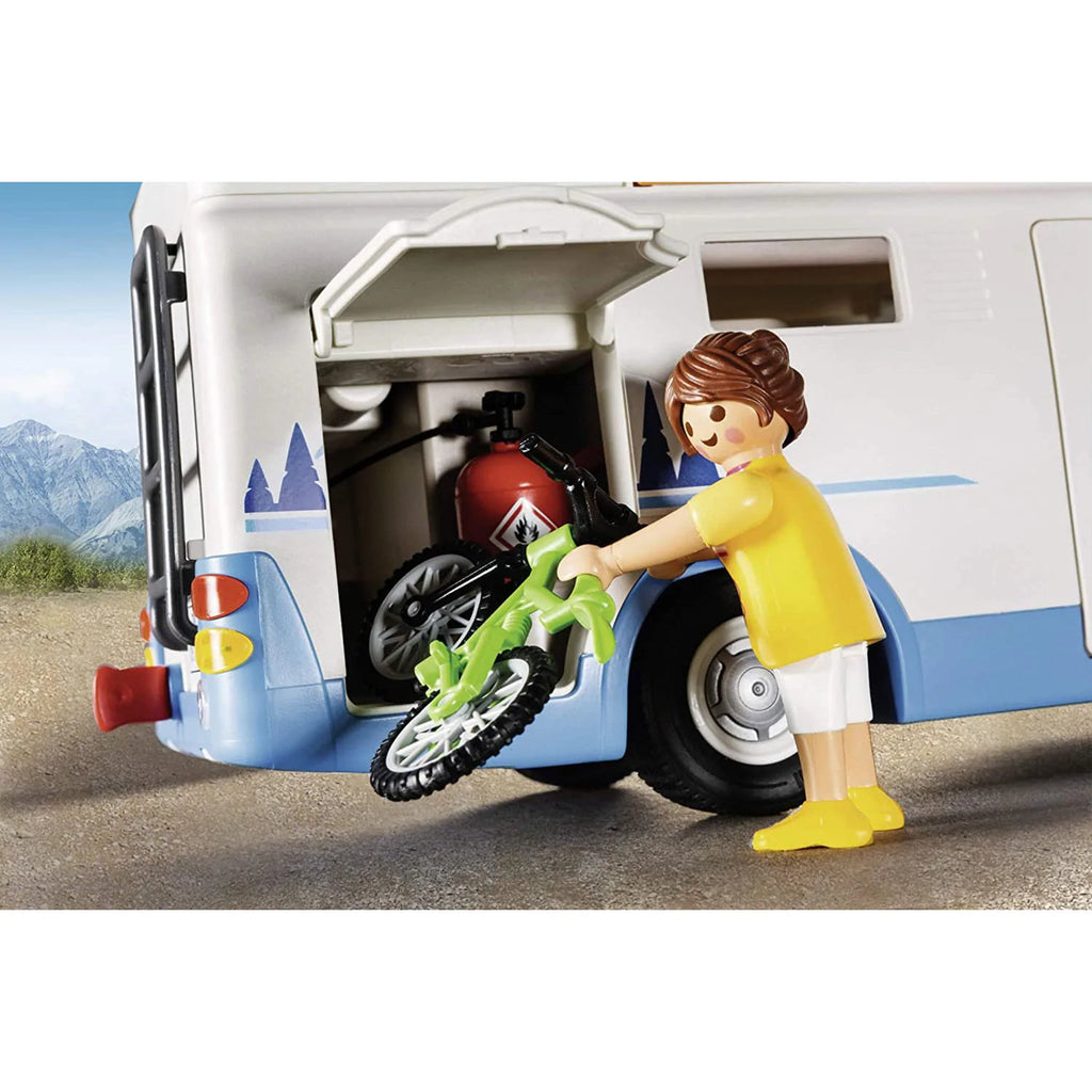 CAMPING WITH CARAVAN - PLAYMOBIL FAMILY FUN (PM9318)