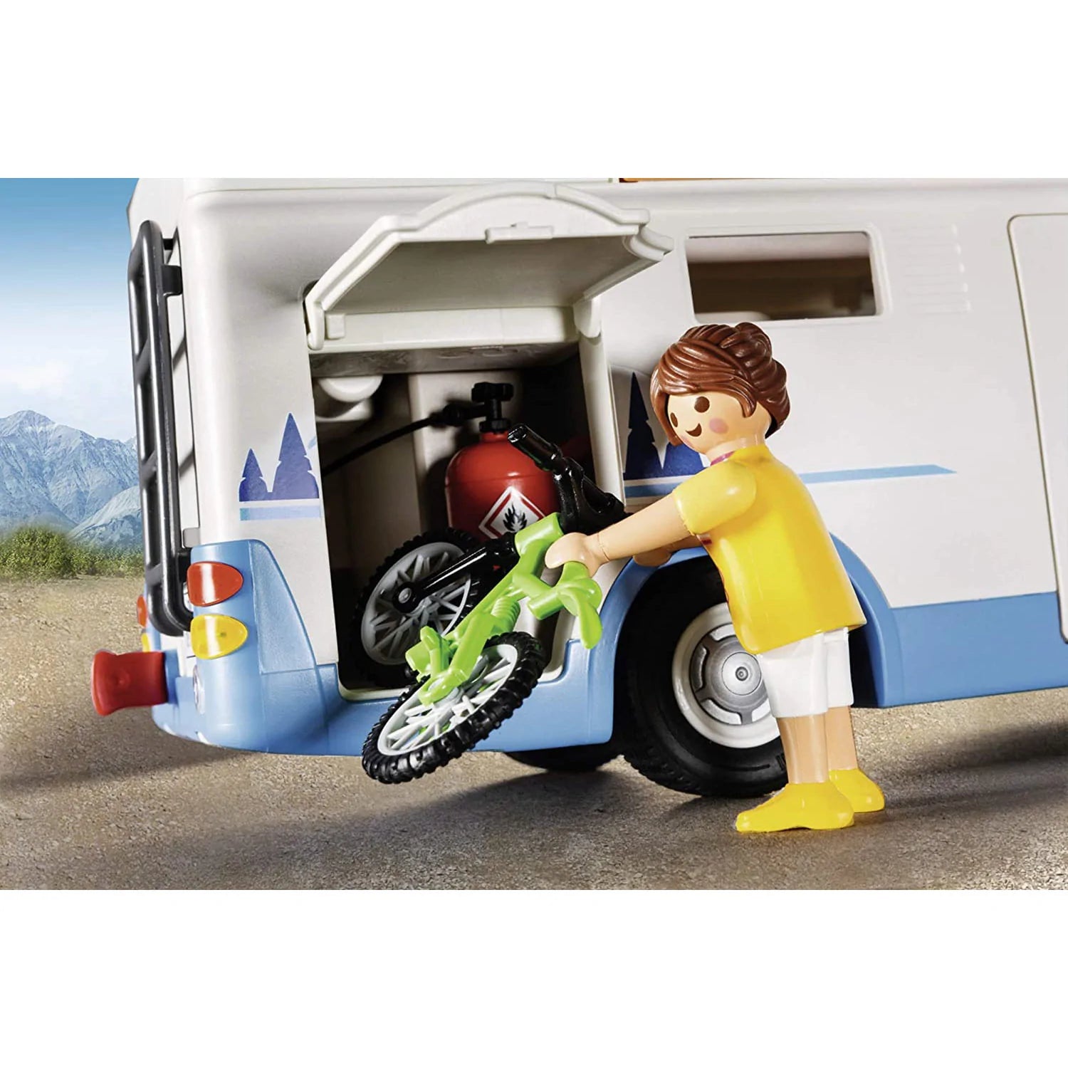 CAMPING WITH CARAVAN - PLAYMOBIL FAMILY FUN (PM9318)