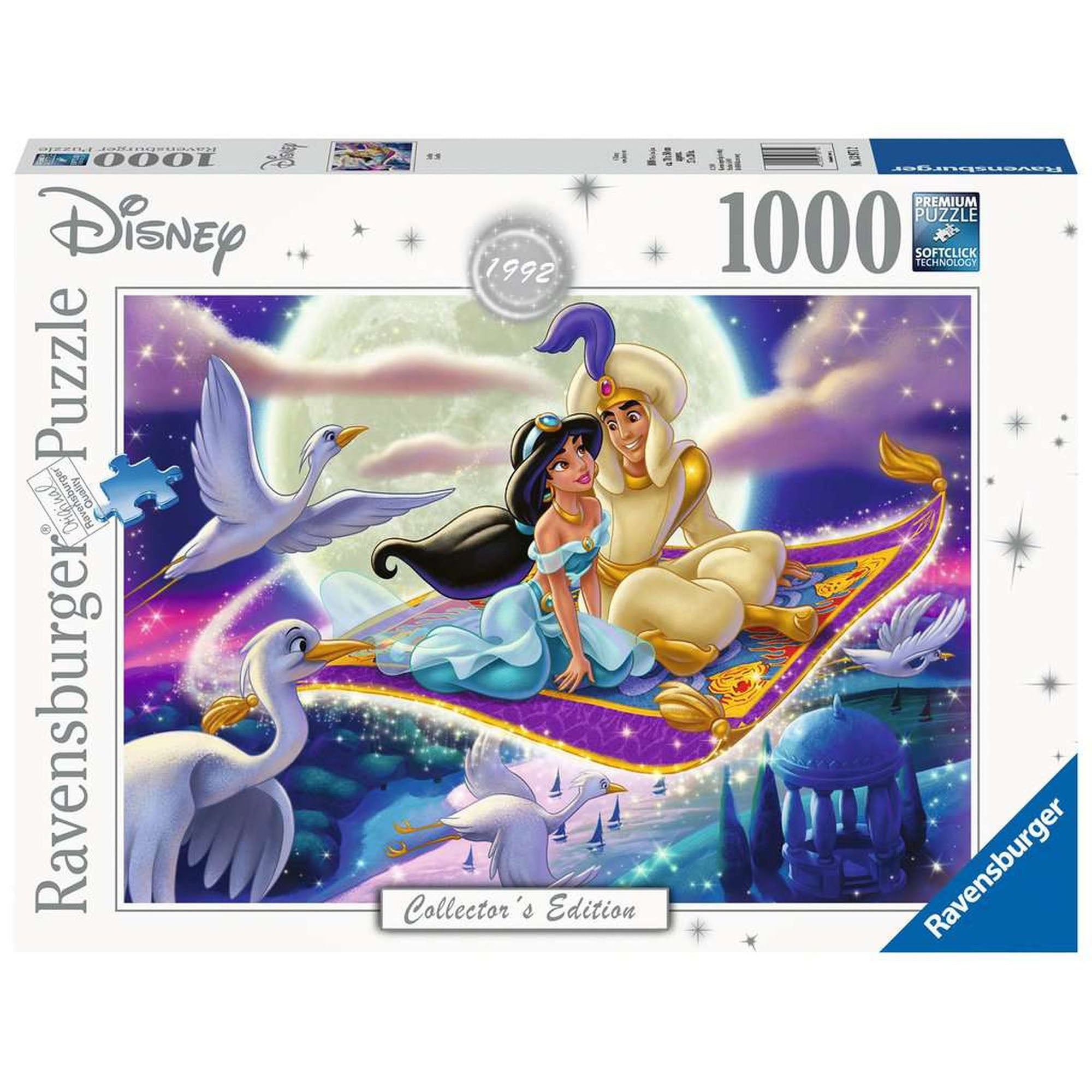 PUZZLE ALADDIN, 1000 PIESE - RAVENSBURGER (RVSPA13971) - Libelula Vesela - Jucarii
