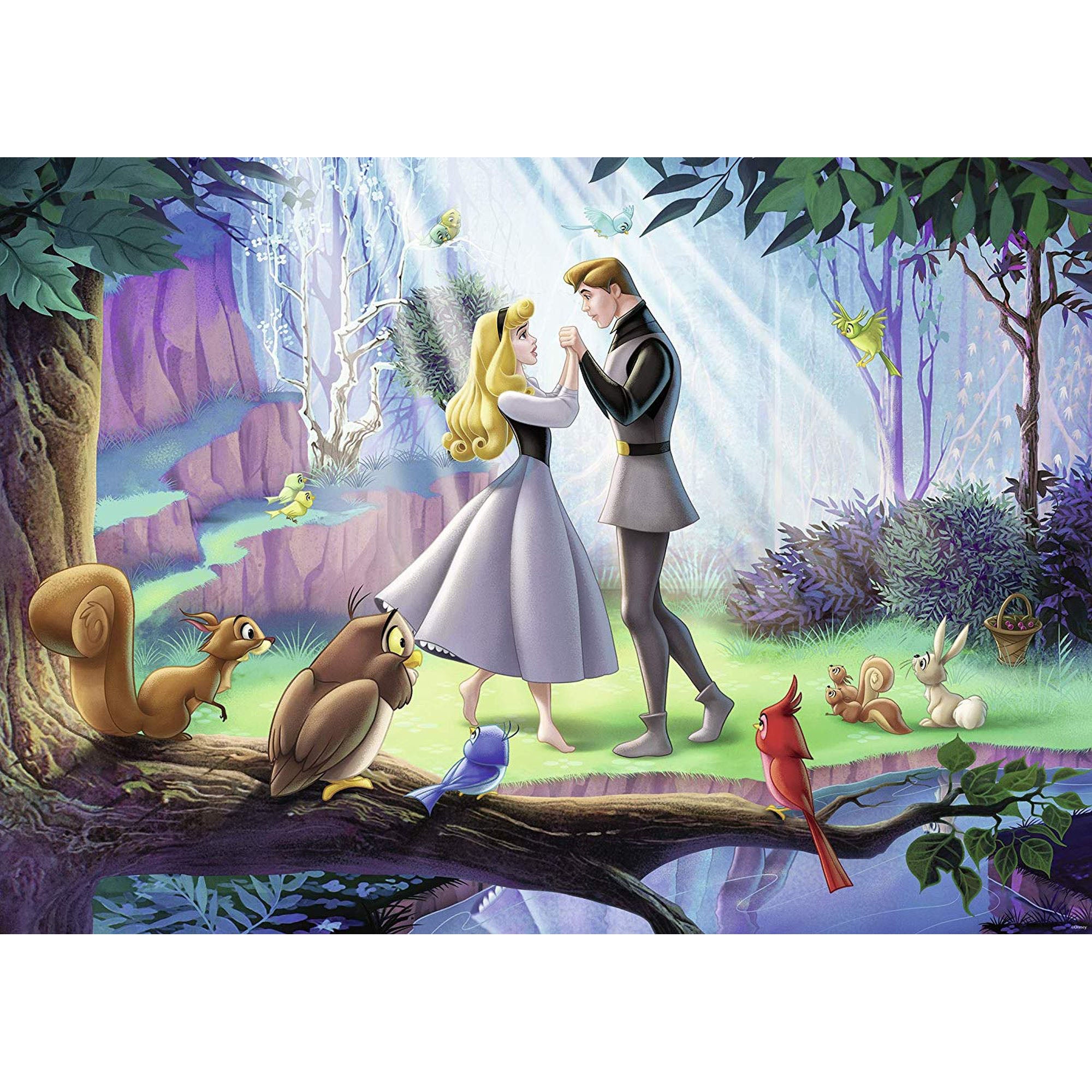 PUZZLE PERSONAJE DISNEY, 1000 PIESE - RAVENSBURGER (RVSPA13974) - Libelula Vesela - Jucarii