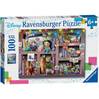 PUZZLE PERSONAJE DISNEY, 100 PIESE - RAVENSBURGER (RVSPC10410) - Libelula Vesela - Jucarii