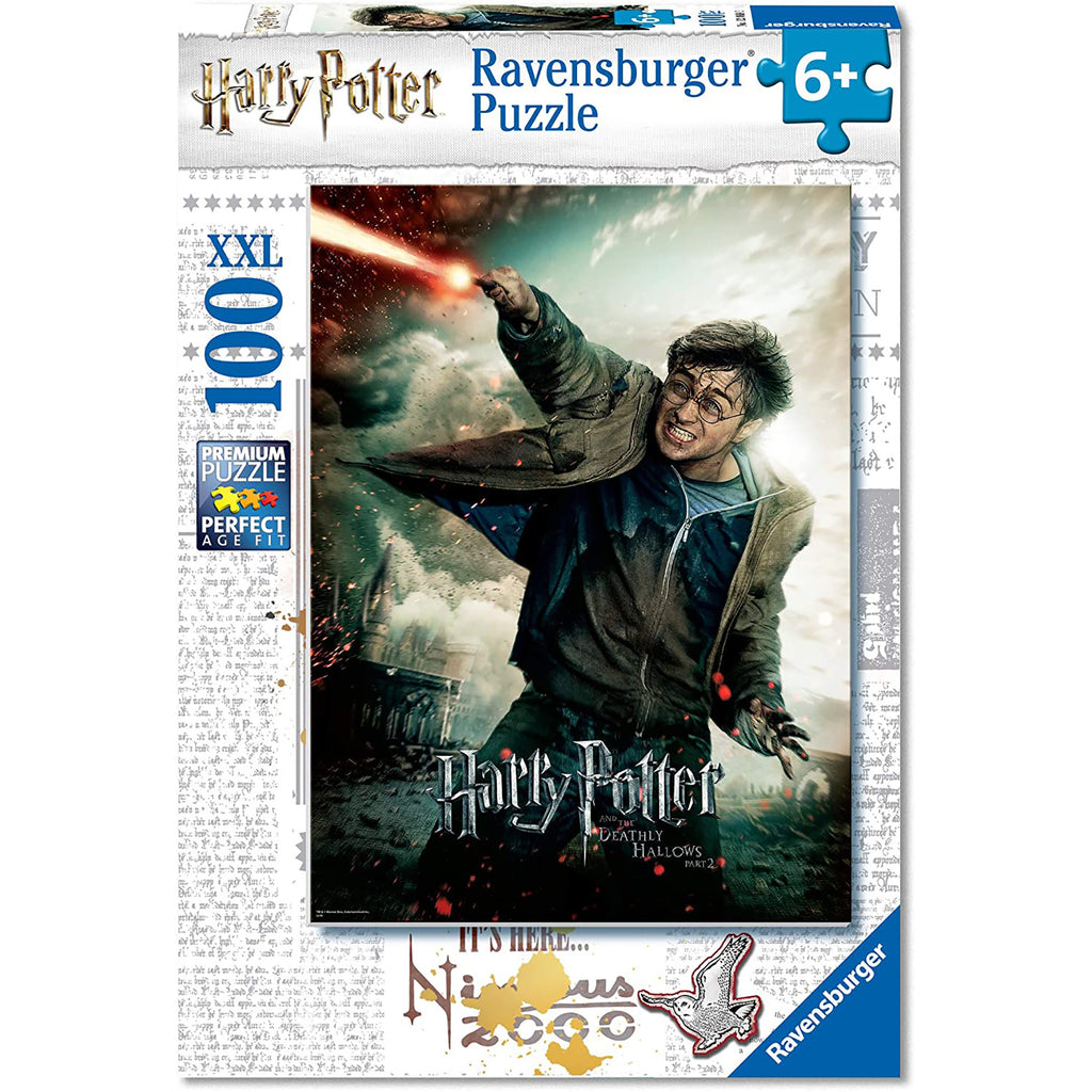 PUZZLE HARRY POTTER, 100 PIESE - RAVENSBURGER (RVSPC12869) - Libelula Vesela - Jucarii