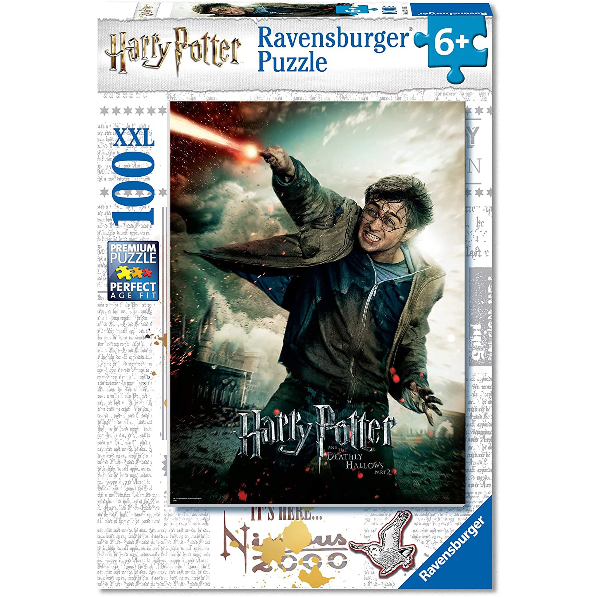 PUZZLE HARRY POTTER, 100 PIESE - RAVENSBURGER (RVSPC12869) - Libelula Vesela - Jucarii