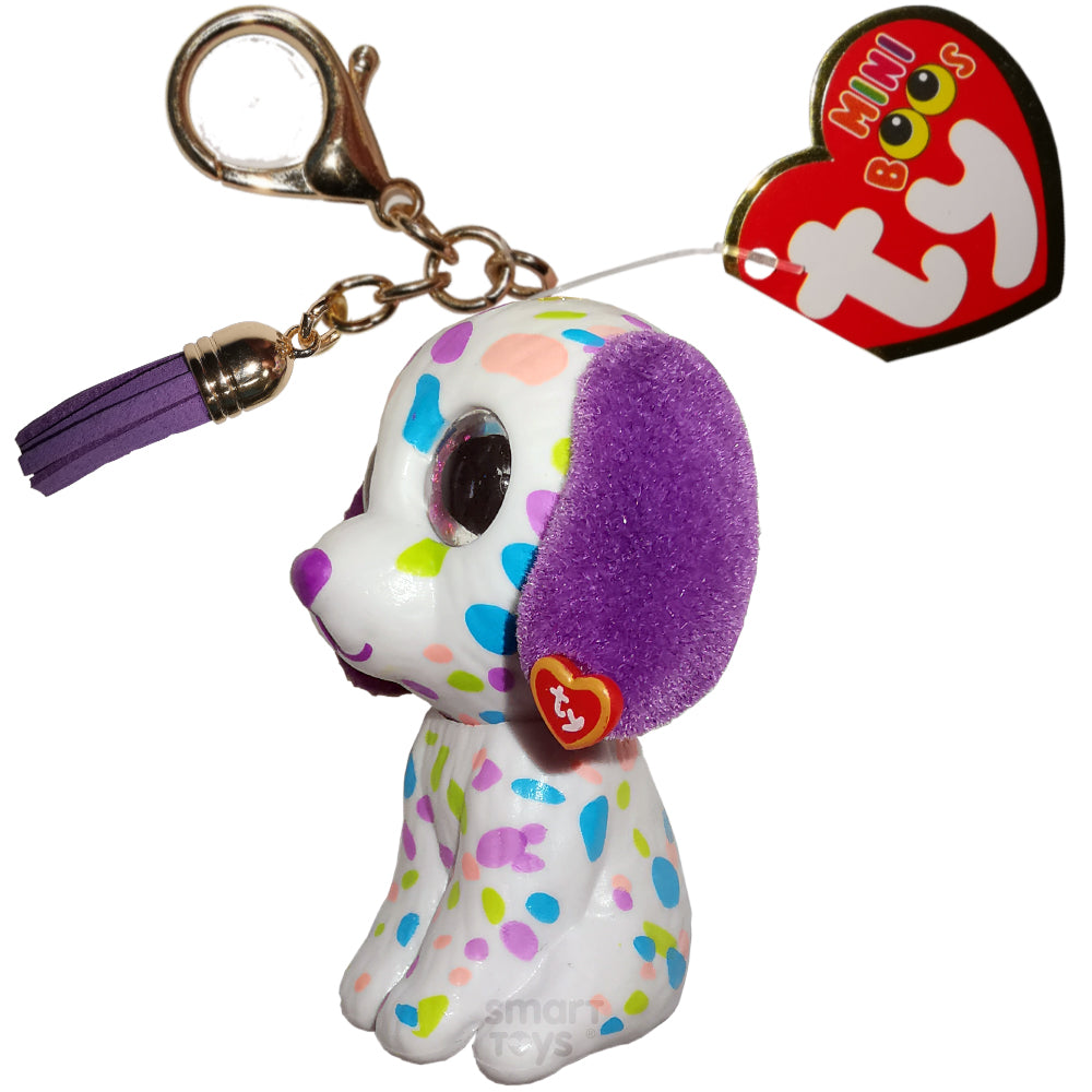 BRELOC MINI BOOS CAINE DARLING (6 CM) - TY (ST9XTY25056) - Libelula Vesela - Jucarii