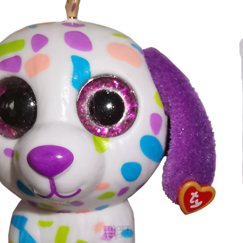 BRELOC MINI BOOS CAINE DARLING (6 CM) - TY (ST9XTY25056) - Libelula Vesela - Jucarii