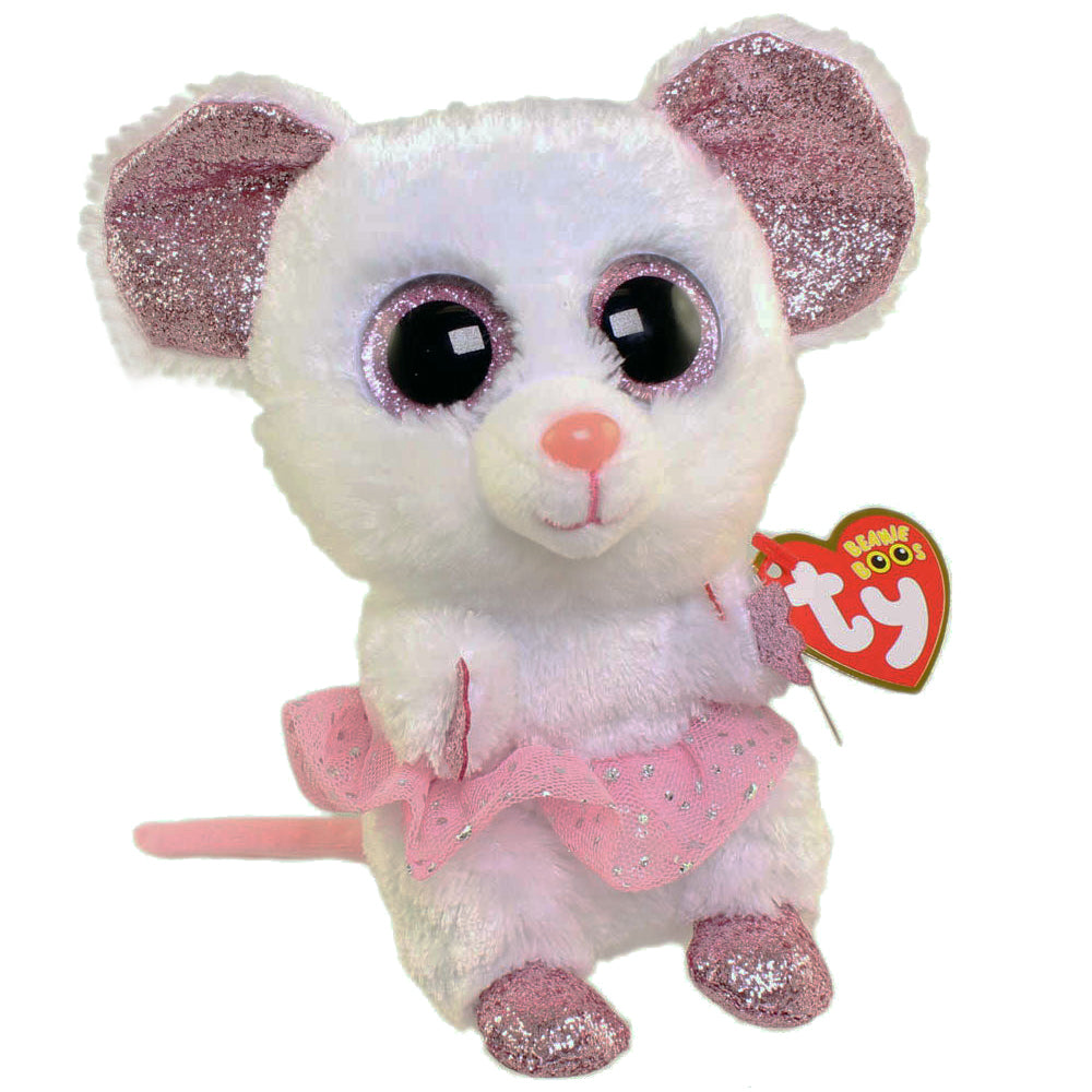 PLUS SORICICA BALERINA NINA (15 CM) - TY (ST9XTY36365) - Libelula Vesela - Jucarii