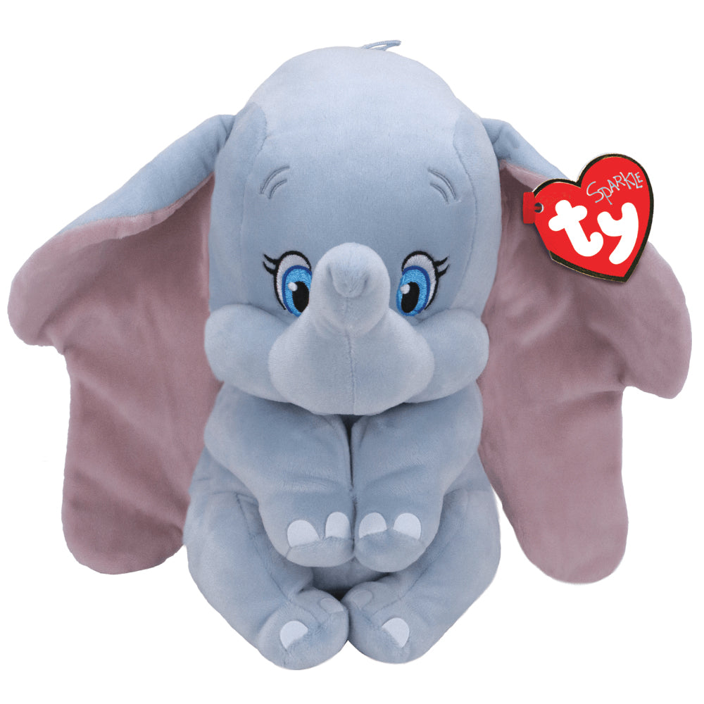 ELEFANTELUL DUMBO - DISNEY, PLUS CU SUNETE, 15 CM - TY (ST9XTY41095) - Libelula Vesela - Jucarii