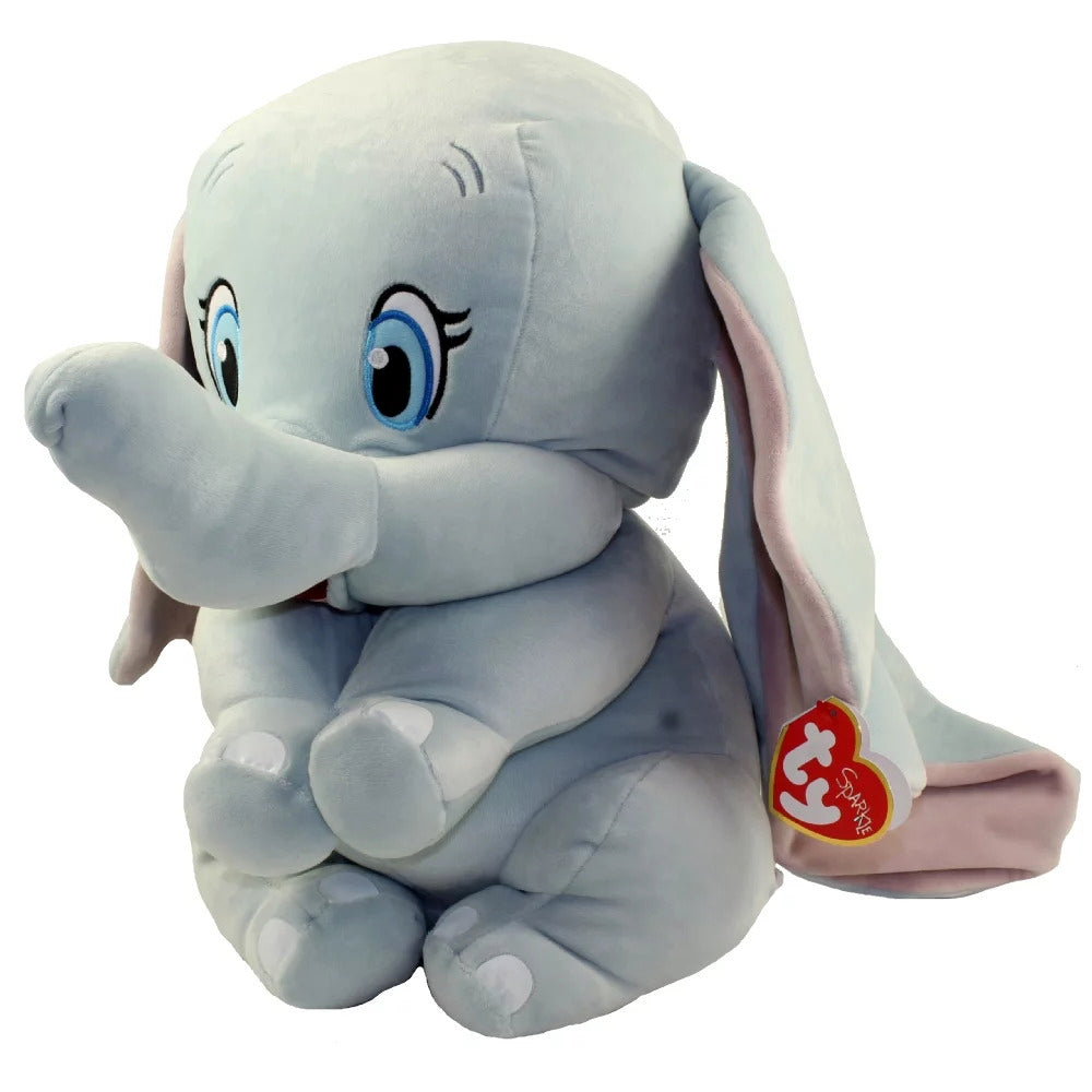 ELEFANTELUL DUMBO - DISNEY, PLUS CU SUNETE, 15 CM - TY (ST9XTY41095) - Libelula Vesela - Jucarii