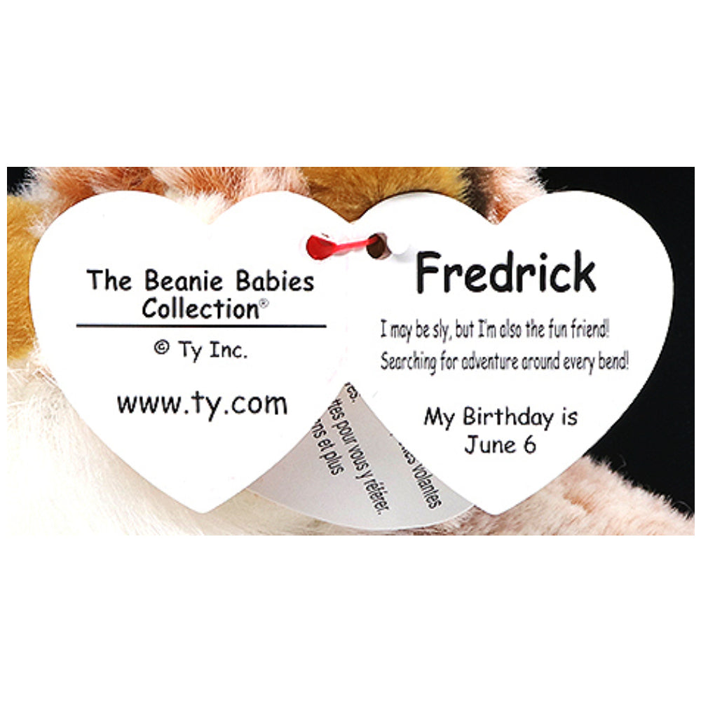 PLUS VULPEA FREDRICK (15 CM) - TY (ST9XTY50052) - Libelula Vesela - Jucarii