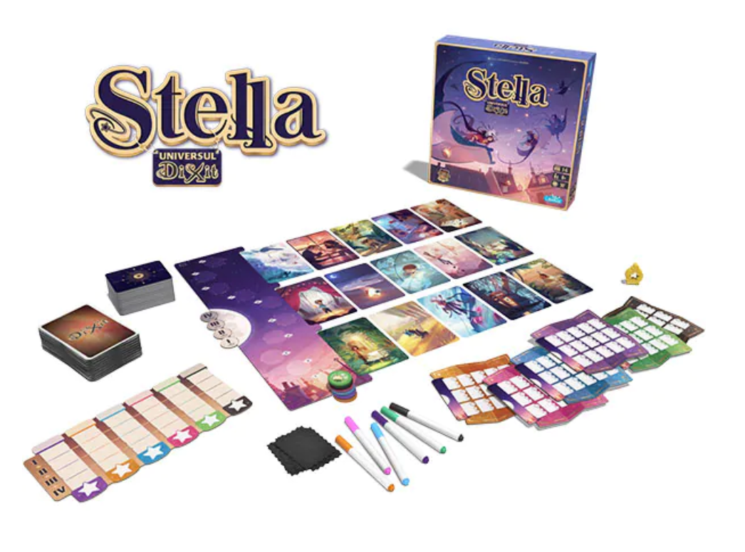DIXIT STELLA RO - ASMODEE (LIBDIXSTEL01RO) - Libelula Vesela - Jucarii
