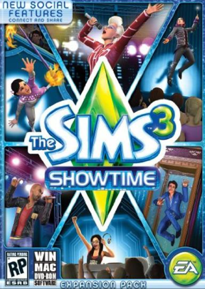 THE SIMS 3 - SHOWTIME (LIMITED EDITION) - EXPANSION PACK - ORIGIN - MULTILANGUAGE - WORLDWIDE - PC - Libelula Vesela - Jocuri video