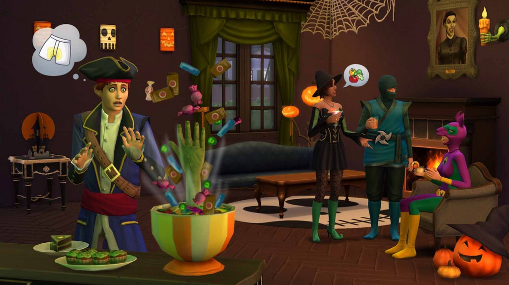THE SIMS 4 - SPOOKY STUFF - EXPANSION PACK - PC - ORIGIN - MULTILANGUAGE - EU - Libelula Vesela - Jocuri video