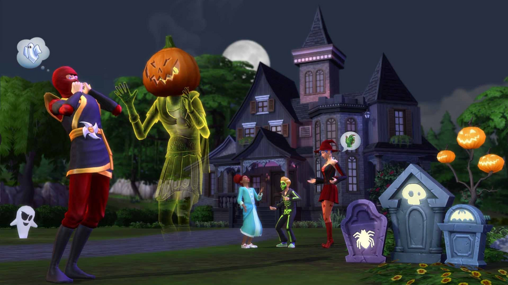 THE SIMS 4 - SPOOKY STUFF - EXPANSION PACK - PC - ORIGIN - MULTILANGUAGE - EU - Libelula Vesela - Jocuri video