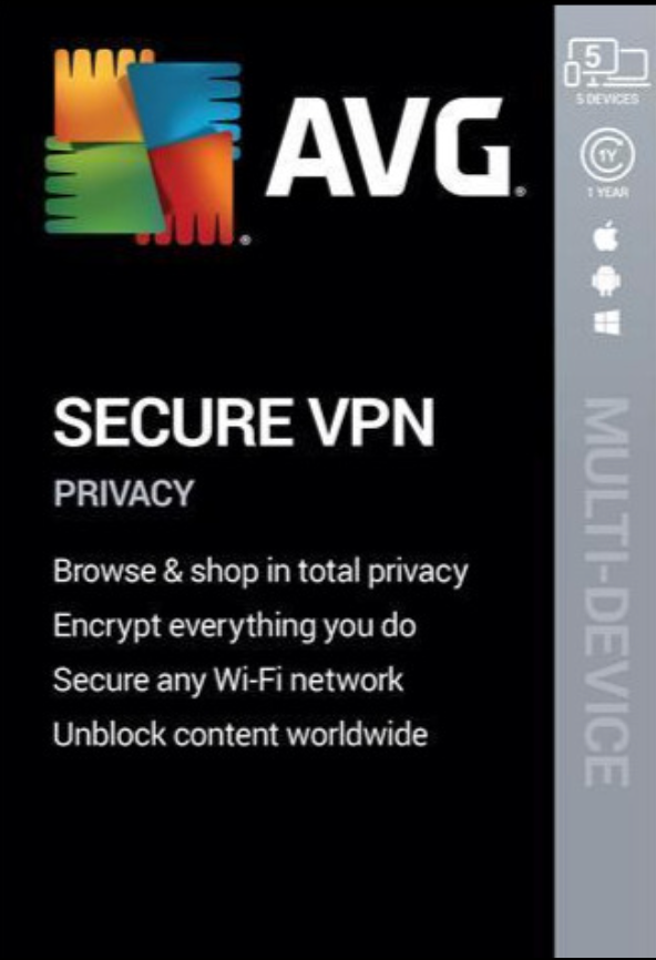 AVG SECURE VPN (1 YEAR / 1 PC) - PC - MULTILANGUAGE - WORLDWIDE - Libelula Vesela - Jocuri video