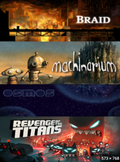 BRAID + MACHINARIUM + OSMOS + REVENGE OF THE TITANS - PC - STEAM - MULTILANGUAGE - WORLDWIDE - Libelula Vesela - Jocuri video