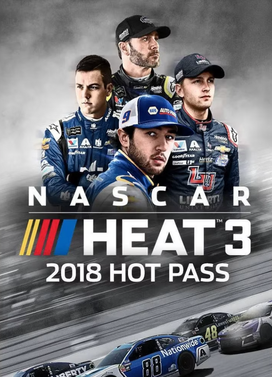 NASCAR HEAT 3 - 2018 HOT PASS - STEAM - PC - EN - WORLDWIDE - Libelula Vesela - Jocuri video