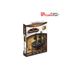 PUZZLE 3D NAVA QUEEN ANNE 155 PIESE - CUBICFUN (CUT4005H) - Libelula Vesela - Jucarii