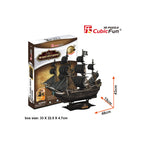 PUZZLE 3D NAVA QUEEN ANNE 155 PIESE - CUBICFUN (CUT4005H) - Libelula Vesela - Jucarii