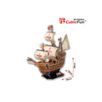PUZZLE 3D NAVA SANTA MARIA 113 PIESE - CUBICFUN (CUT4008H) - Libelula Vesela - Jucarii