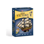 PUZZLE 3D NAVA HMS VICTORY 189 PIESE - CUBICFUN (CUT4019H) - Libelula Vesela - Jucarii