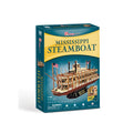 PUZZLE 3D NAVA MISSISSIPPI STEAMBOAT USA 142 PIESE - CUBICFUN (CUT4026H) - Libelula Vesela - Jucarii