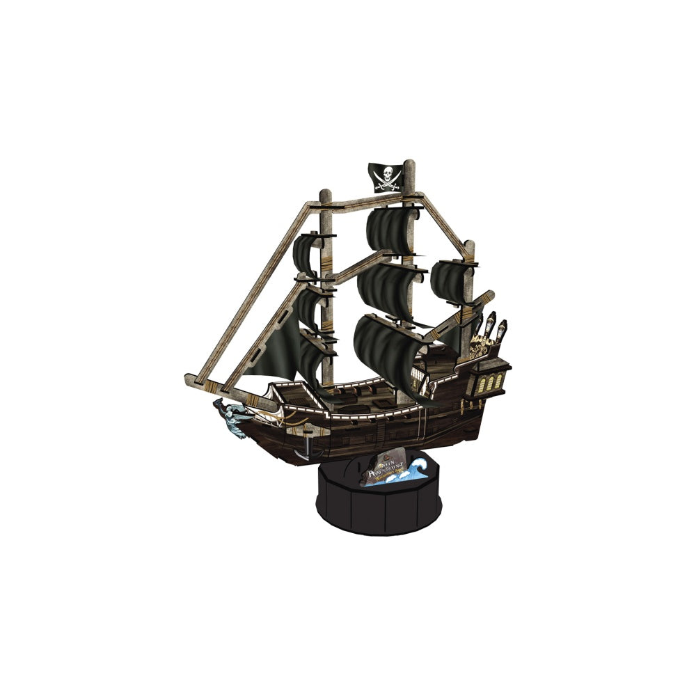 PUZZLE 3D NAVA QUEEN ANNE 100 PIESE - CUBICFUN (CUT4035H) - Libelula Vesela - Jucarii