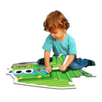 PRIMUL MEU PUZZLE DE PODEA - CAMION DE RECICLAT - THE LEARNING JOURNEY (TLJ128541) - Libelula Vesela - Jucarii