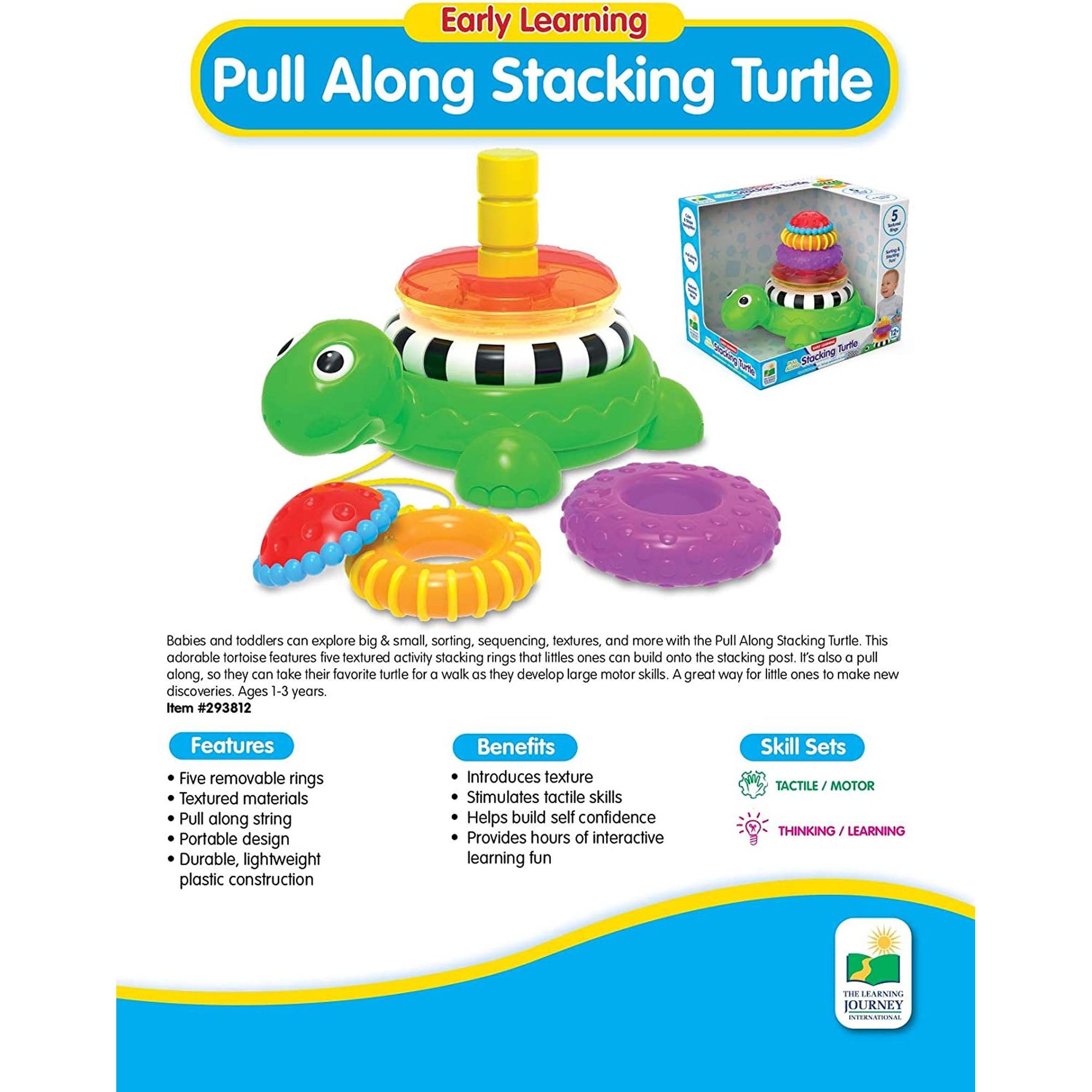 JUCARIE DE TRAS SI SORTAT FORME TESTOASA - THE LEARNING JOURNEY (293812) - Libelula Vesela - Jucarii