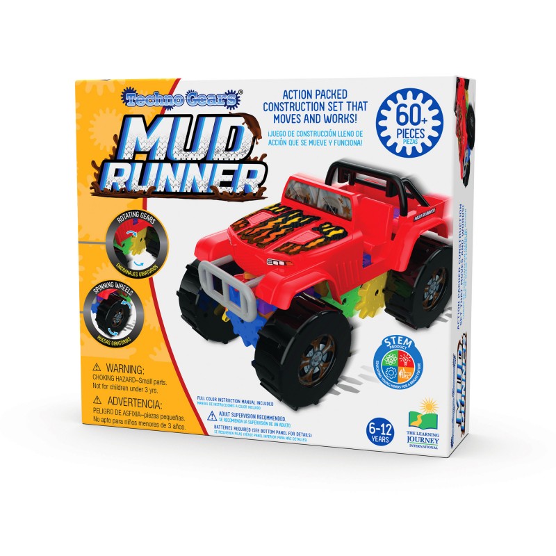 JOC DE CONSTRUCTIE MUD RUNNER - THE LEARNING JOURNEY (TLJ399811) - Libelula Vesela - Jucarii