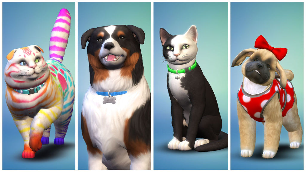 THE SIMS 4: CATS & DOGS - EXPANSION PACK - ORIGIN - PC / MAC - WORLDWIDE - Libelula Vesela - Jocuri video