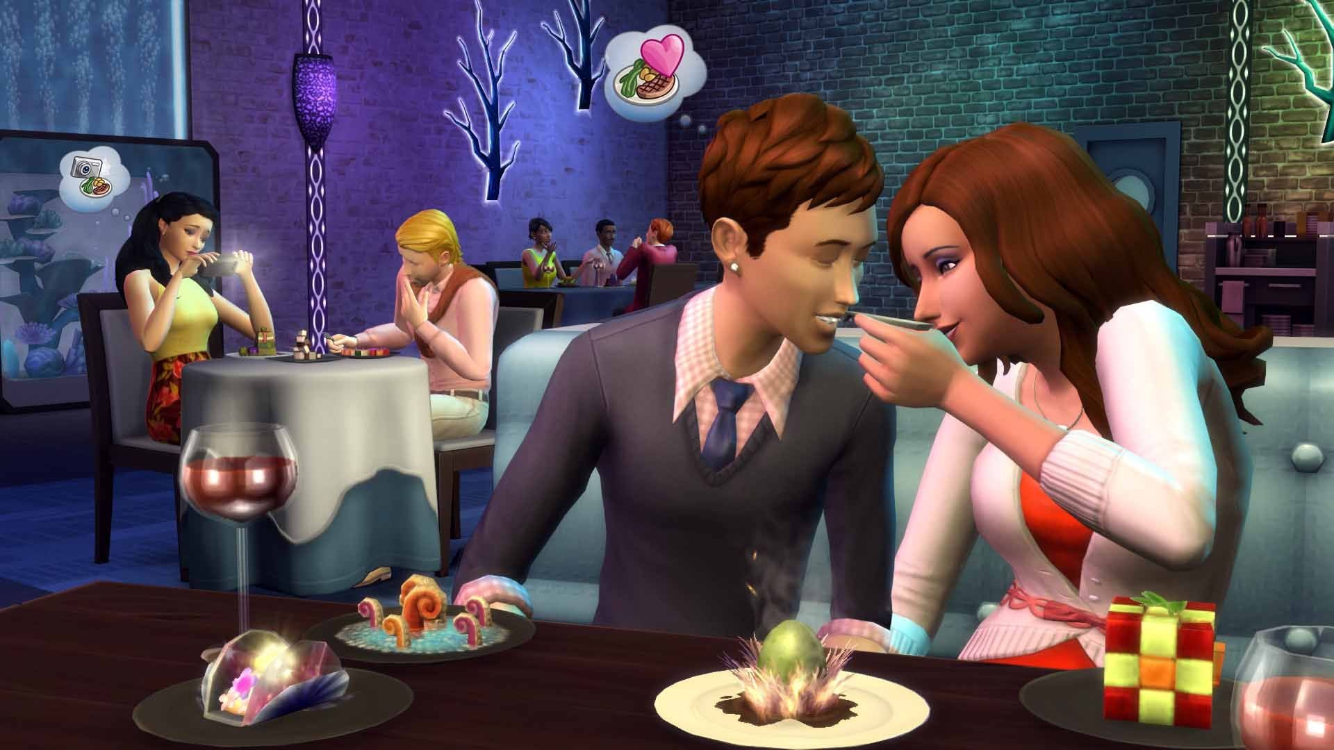 THE SIMS 4: DINE OUT - EXPANSION PACK - ORIGIN - PC - WORLDWIDE - Libelula Vesela - Jocuri video
