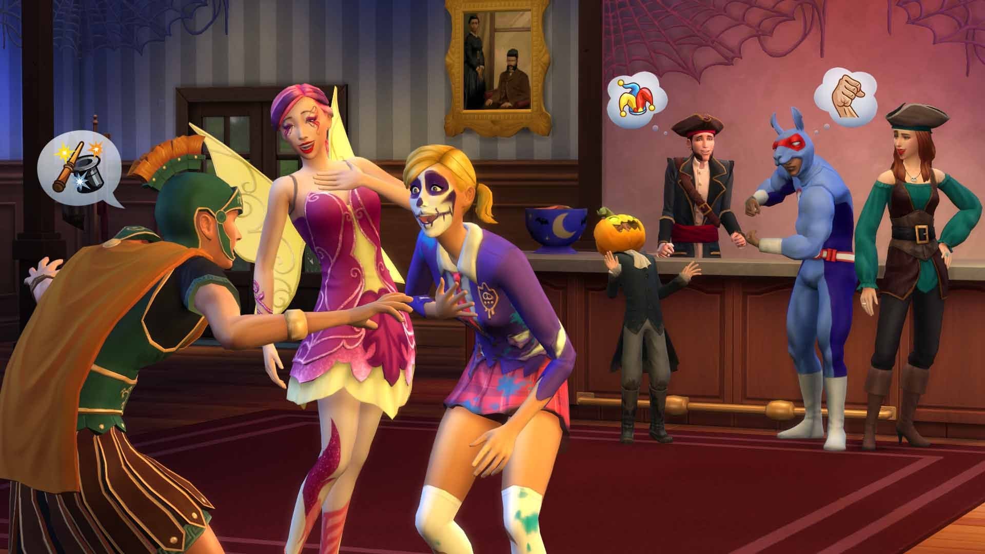 THE SIMS 4: SPOOKY STAFF - EXPANSION PACK - ORIGIN - PC - WORLDWIDE - Libelula Vesela - Jocuri video