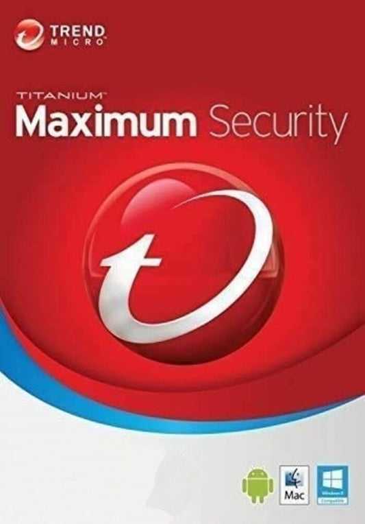 TREND MICRO MAXIMUM SECURITY (2 YEAR / 3 DEVICES) - OFFICIAL WEBSITE - MULTILANGUAGE - WORLDWIDE - PC - Libelula Vesela - Software