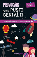 PROVOCARI PENTRU PUSTI GENIALI – 9 ANI - CORINT (JUN1382) - Libelula Vesela - Carti