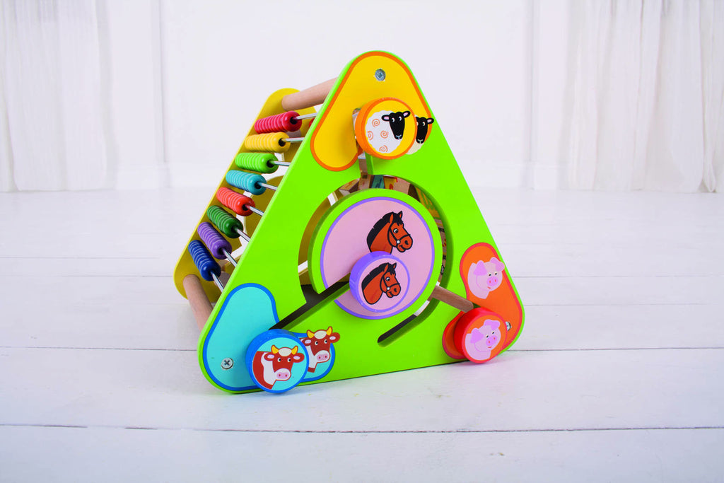 CENTRU DE ACTIVITATI - LITERE SI IMAGINI (BB054) - Libelula Vesela - Jucarii