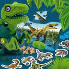 EXPERIMENTELE MICULUI GENIU - SET STEM VELOCIRAPTOR - LISCIANI (L92413) - Libelula Vesela - Jucarii