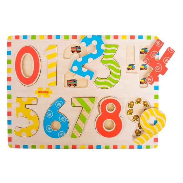 PUZZLE MARE 123 (BJ756) - Libelula Vesela - Jucarii