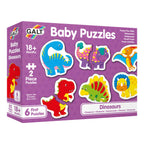 BABY PUZZLE: DINOZAURI (2 PIESE) - GALT (1005455) - Libelula Vesela - Jucarii