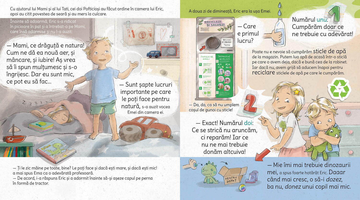 EMA SI ERIC AU GRIJA DE NATURA - DPH (978-606-048-530-8) - Libelula Vesela - Jucarii