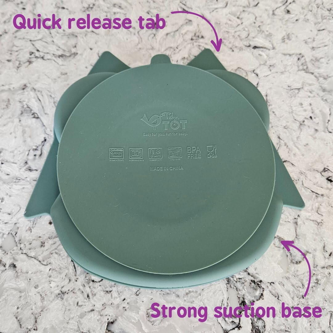 FARFURIE DIVERSIFICARE DIN SILICON - BUFNITA - TIDY TOT (TSPOW) - Libelula Vesela - Puericultura