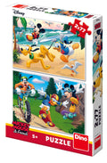 PUZZLE 2 IN 1 - MICKEY CAMPIONUL (77 PIESE) - DINO TOYS (386129) Libelula Vesela Jucarii