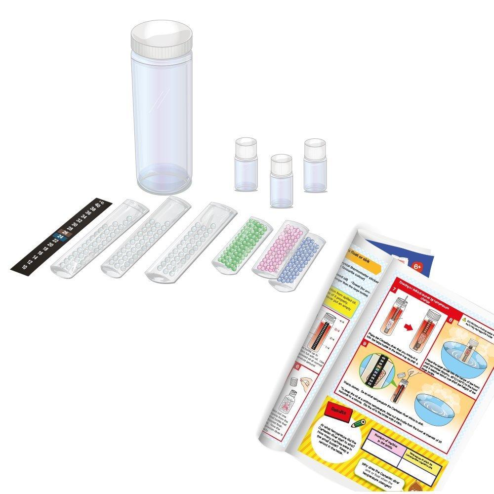 SET EXPERIMENTE - TERMOMETRUL LUI GALILEO GALILEI - KEYCRAFT (SC233) - Libelula Vesela - Jucarii